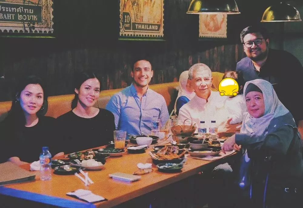 hamish daud ayah mertua © Instagram