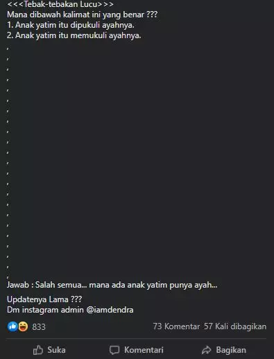 tebak tebakan facebook Facebook tebak tebakan facebook Facebook