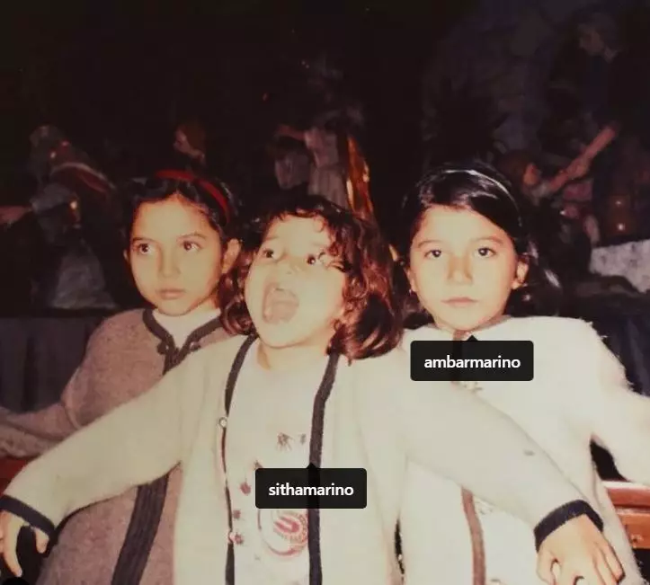 masa kecil sitha marino © Instagram