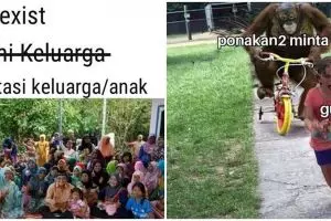 10 Meme lucu silaturahmi saat Lebaran ini bikin senyum tipis