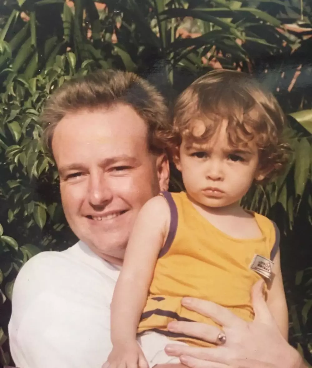 Yasmine dan ayah bule © Instagram