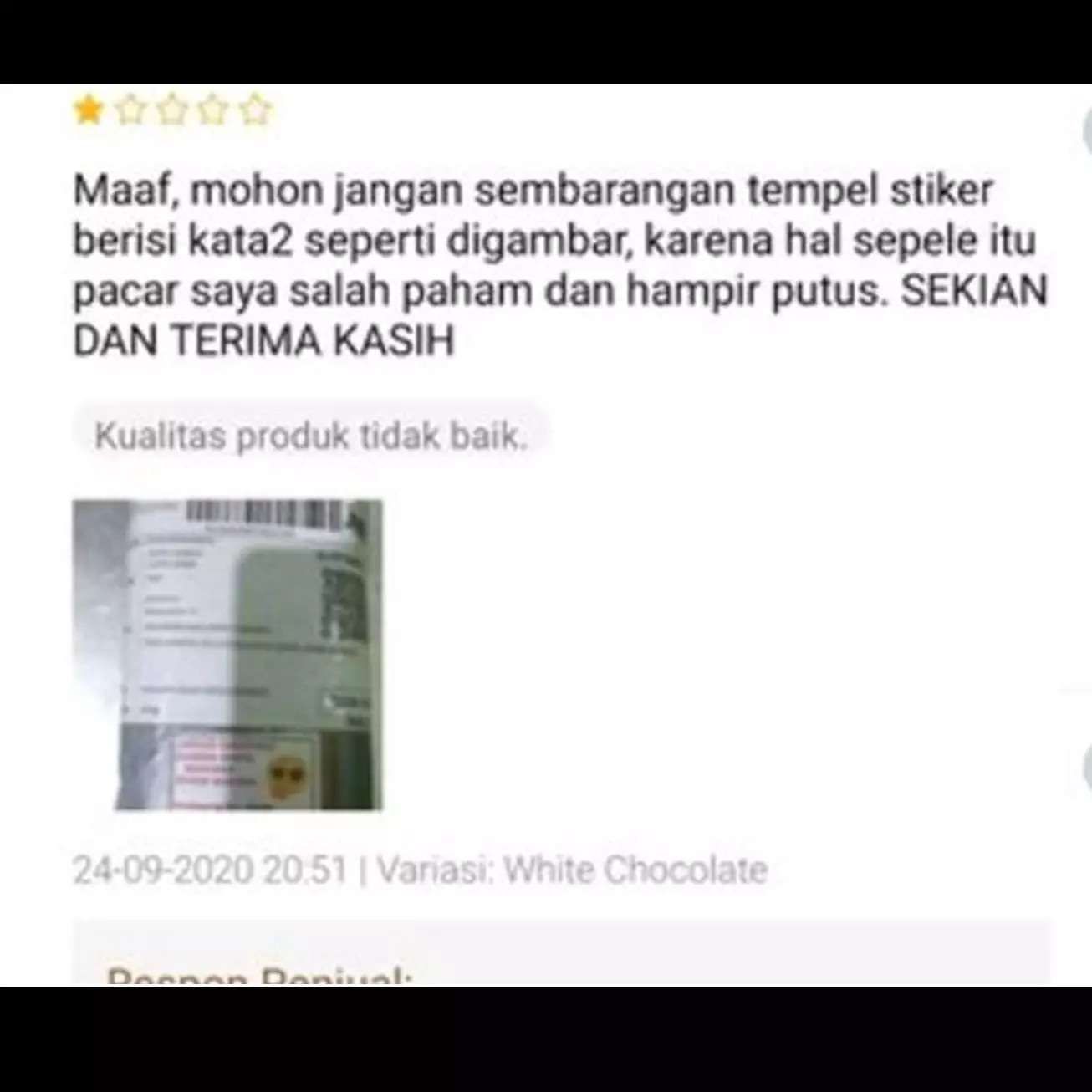 20 Testimoni 'kecewa' pelanggan online shop ini bikin tepuk jidat