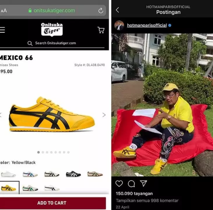 fashion item keluarga Hotman © 2021 brilio.net