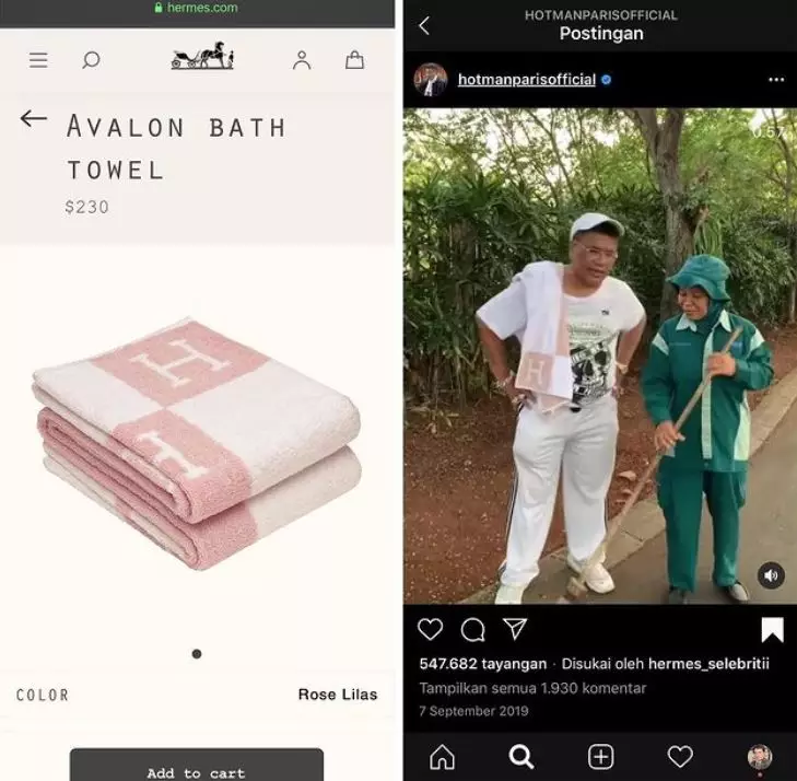 fashion item keluarga Hotman © 2021 brilio.net