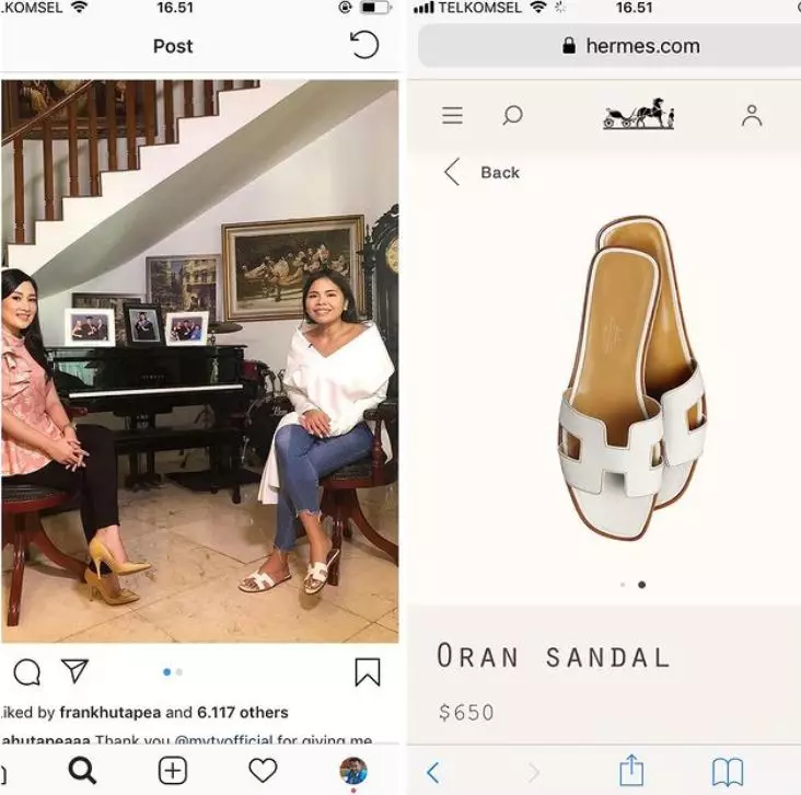 fashion item keluarga Hotman © 2021 brilio.net