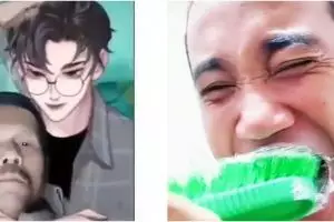 10 Momen absurd bapak-bapak main TikTok, bikin kerutin dahi