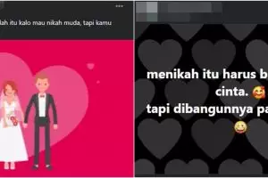 10 Status FB lucu 'quotes pernikahan' ini endingnya bikin kesel