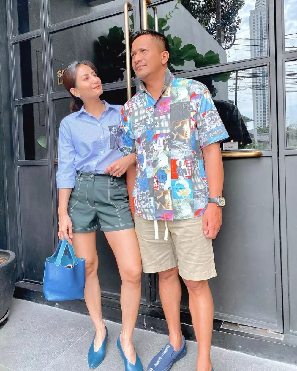 potret mesra Natasha Dewanti & suami © Instagram/@dijet78