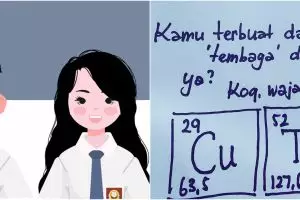 30 Kata-kata gombal ala anak IPA, romantis tapi bikin mikir keras