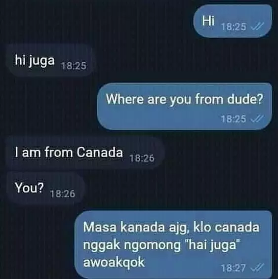 chat lucu orang gagal fokus Berbagai sumber