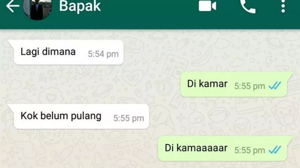 chat lucu orang gagal fokus Berbagai sumber