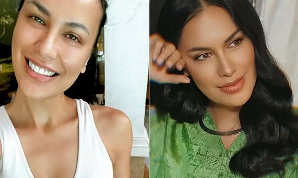 blasteran jerman tanpa dan pakai makeup © Instagram blasteran jerman tanpa dan pakai makeup © Instagram