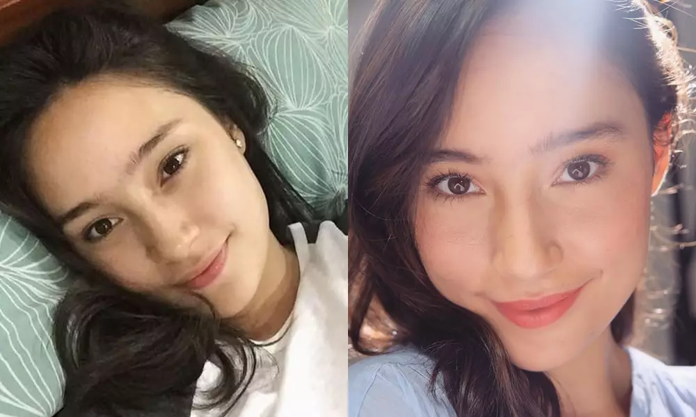 blasteran jerman tanpa dan pakai makeup © Instagram blasteran jerman tanpa dan pakai makeup © Instagram