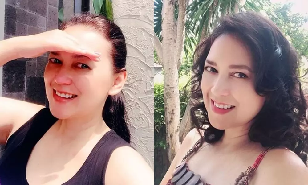 blasteran jerman tanpa dan pakai makeup © Instagram blasteran jerman tanpa dan pakai makeup © Instagram