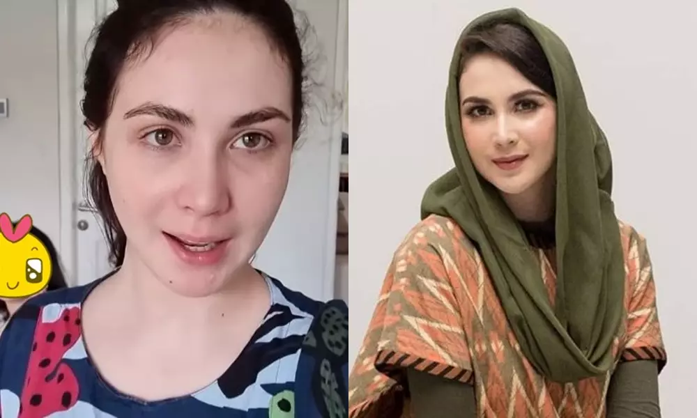 blasteran jerman tanpa dan pakai makeup © YouTube blasteran jerman tanpa dan pakai makeup © YouTube