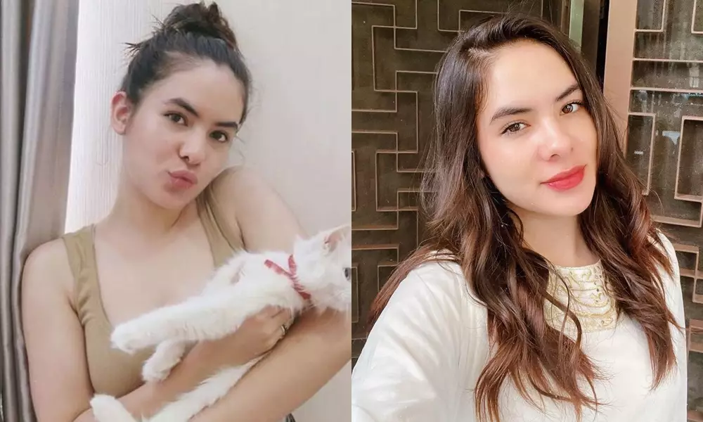 blasteran jerman tanpa dan pakai makeup © Instagram blasteran jerman tanpa dan pakai makeup © Instagram