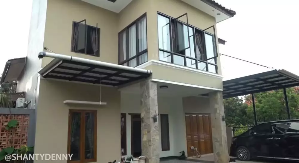 rumah adik Shanty Denny © YouTube rumah adik Shanty Denny © YouTube