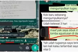 10 Chat alasan nggak mengerjakan tugas ini ada-ada saja