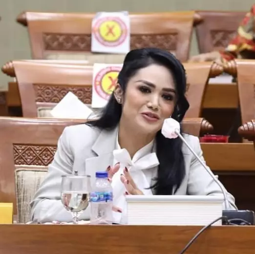 Krisdayanti ngantor di DPR © 2021 brilio.net