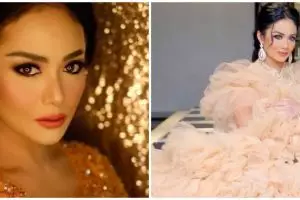 10 Gaya Krisdayanti ngantor di DPR, auranya kian terpancar