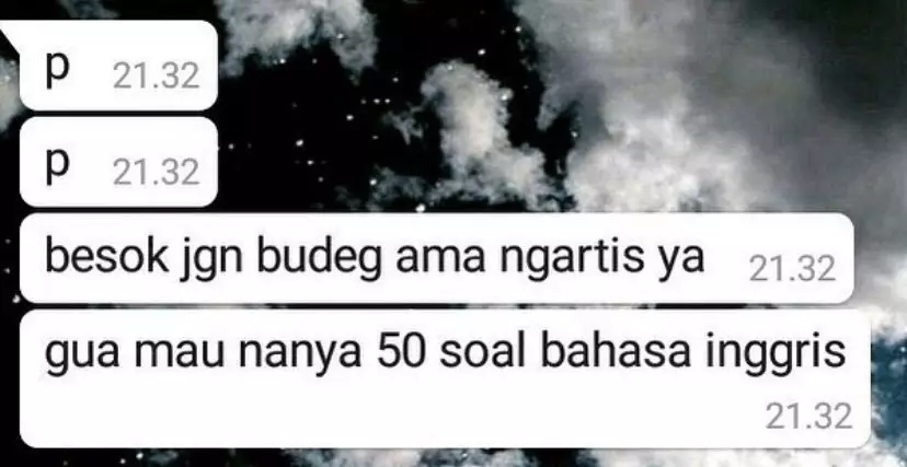 chat tanya tugas ke temen © 2021 Twitter chat tanya tugas ke temen © 2021 Twitter
