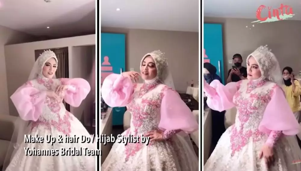 pesta ultah pernikahan Uya dan Astrid © YouTube