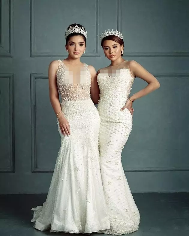 Ashanty kenakan gaun besar © 2021 brilio.net Ashanty kenakan gaun besar © 2021 brilio.net