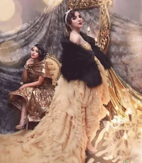 Ashanty kenakan gaun besar © 2021 brilio.net Ashanty kenakan gaun besar © 2021 brilio.net