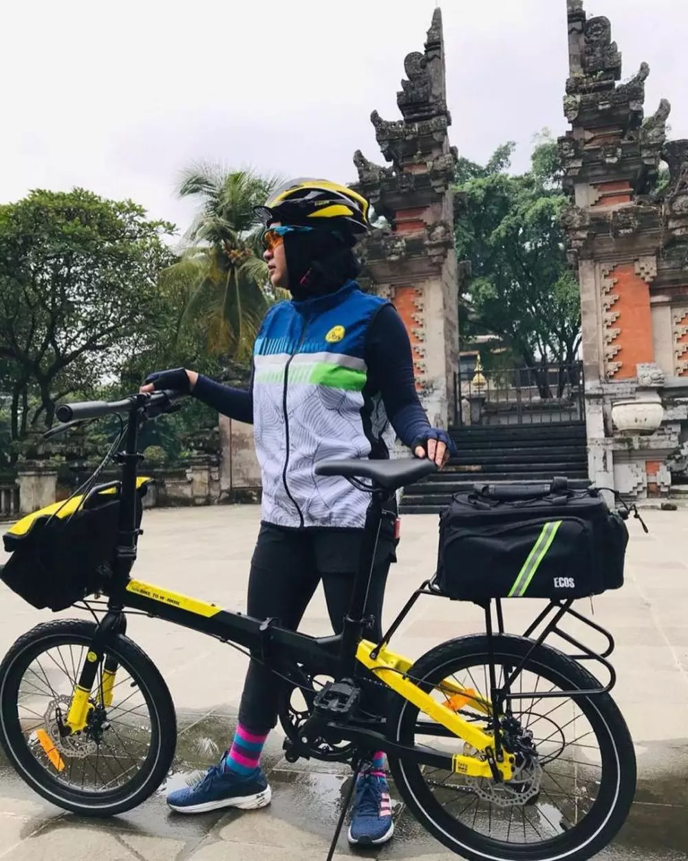 gaya modis Ikke Nurjanah © 2021 brilio.net