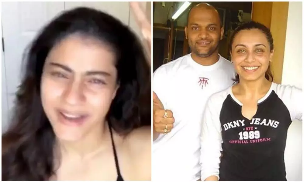 beda gaya Kajol dan Rani Mukerji tanpa makeup © 2021 brilio.net