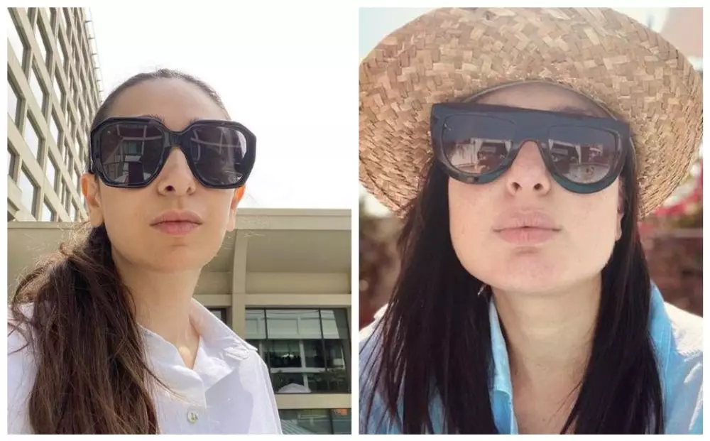 Beda gaya Karisma Kapoor dan Kareena Kapoor © Instagram/@therealkarismakapoor dan Instagram/@kareenakapoorkhan