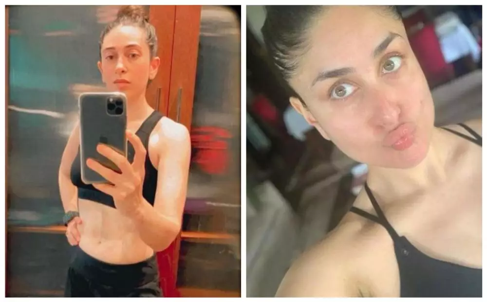 Beda gaya Karisma Kapoor dan Kareena Kapoor © Instagram/@therealkarismakapoor dan Instagram/@kareenakapoorkhan