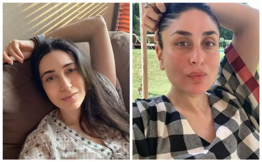 Beda gaya Karisma Kapoor dan Kareena Kapoor © Instagram/@therealkarismakapoor dan Instagram/@kareenakapoorkhan