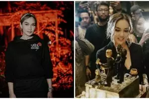 8 Momen ulang tahun Sara Wijayanto ke-42 tahun, kuenya curi perhatian