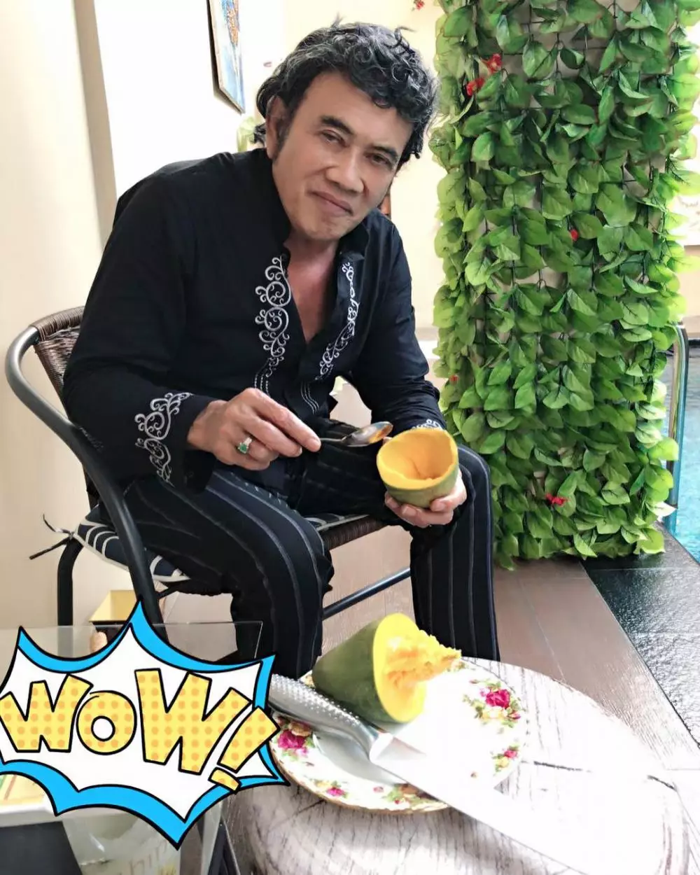 potret rumah Rhoma Irama © Instagram