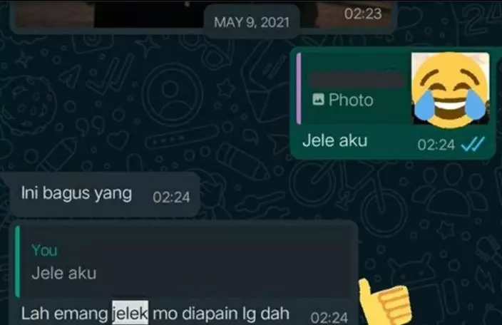 chat lucu terlalu jujur Berbagai sumber