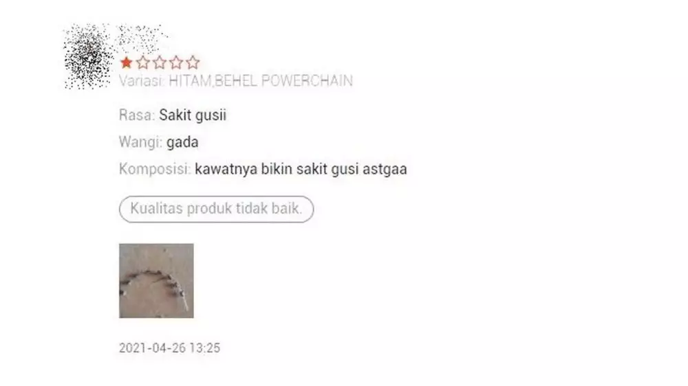 testimoni pembeli behel Berbagai sumber