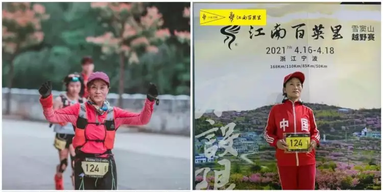 Inspiratif, nenek 70 tahun ini masih segar bugar karena hobi maraton