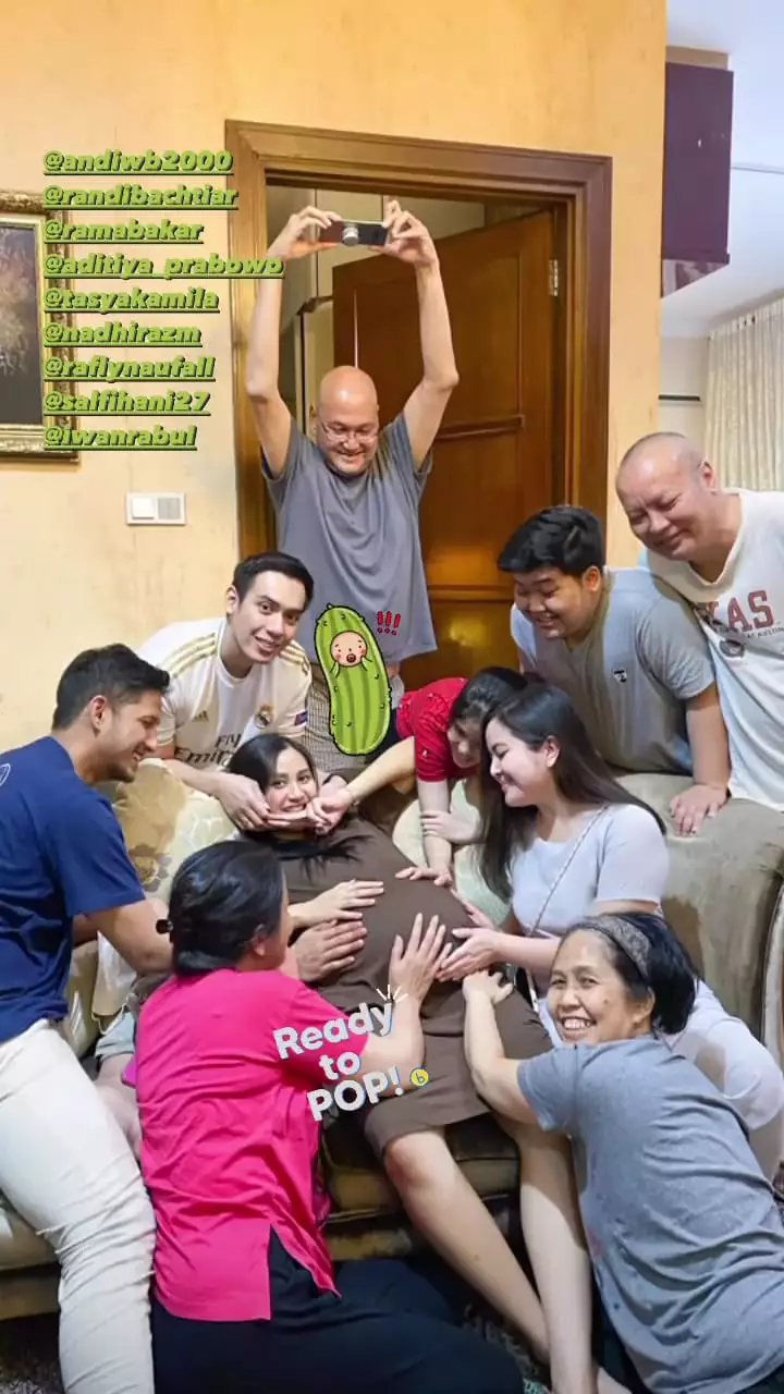 kelahiran bayi kembar talita bachtiar © instagram kelahiran bayi kembar talita bachtiar © instagram