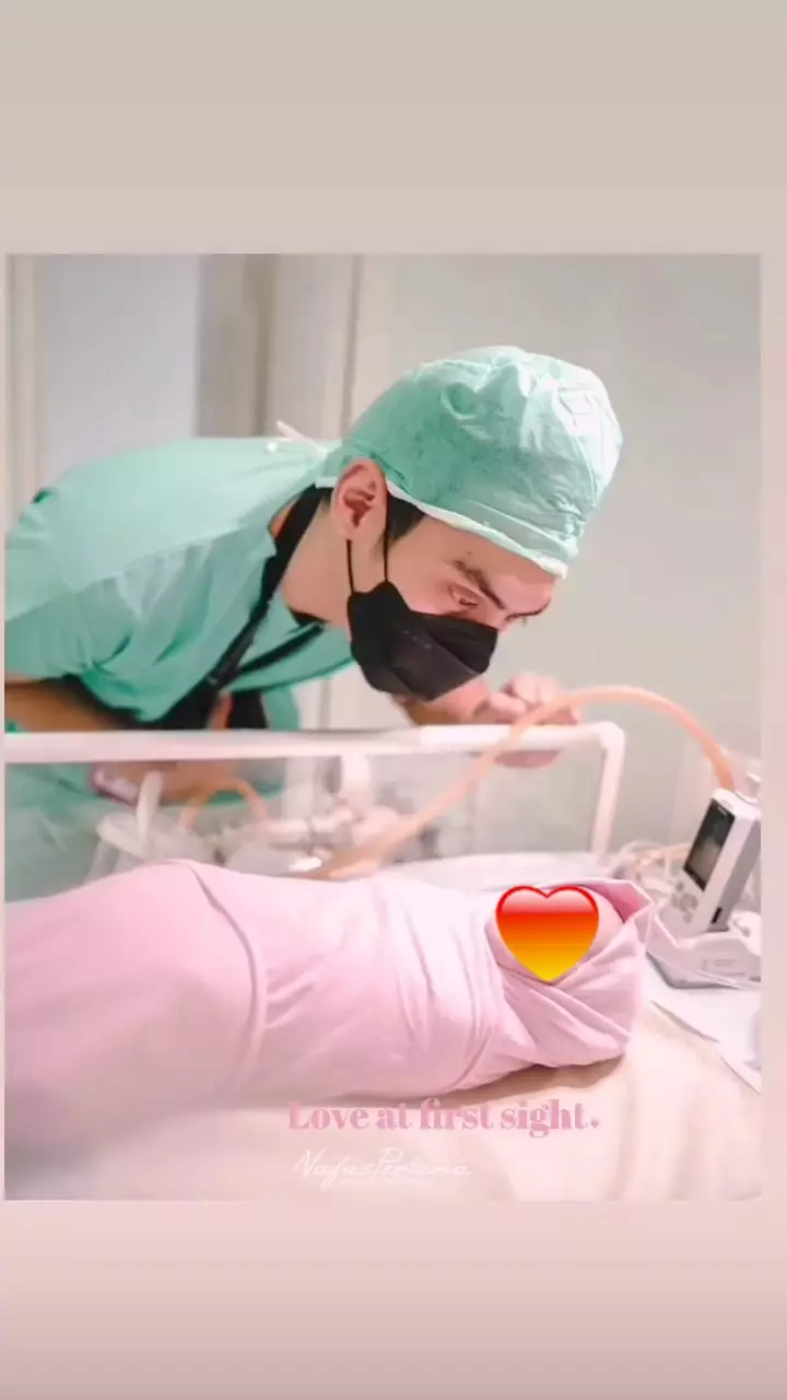 kelahiran bayi kembar talita bachtiar © instagram kelahiran bayi kembar talita bachtiar © instagram