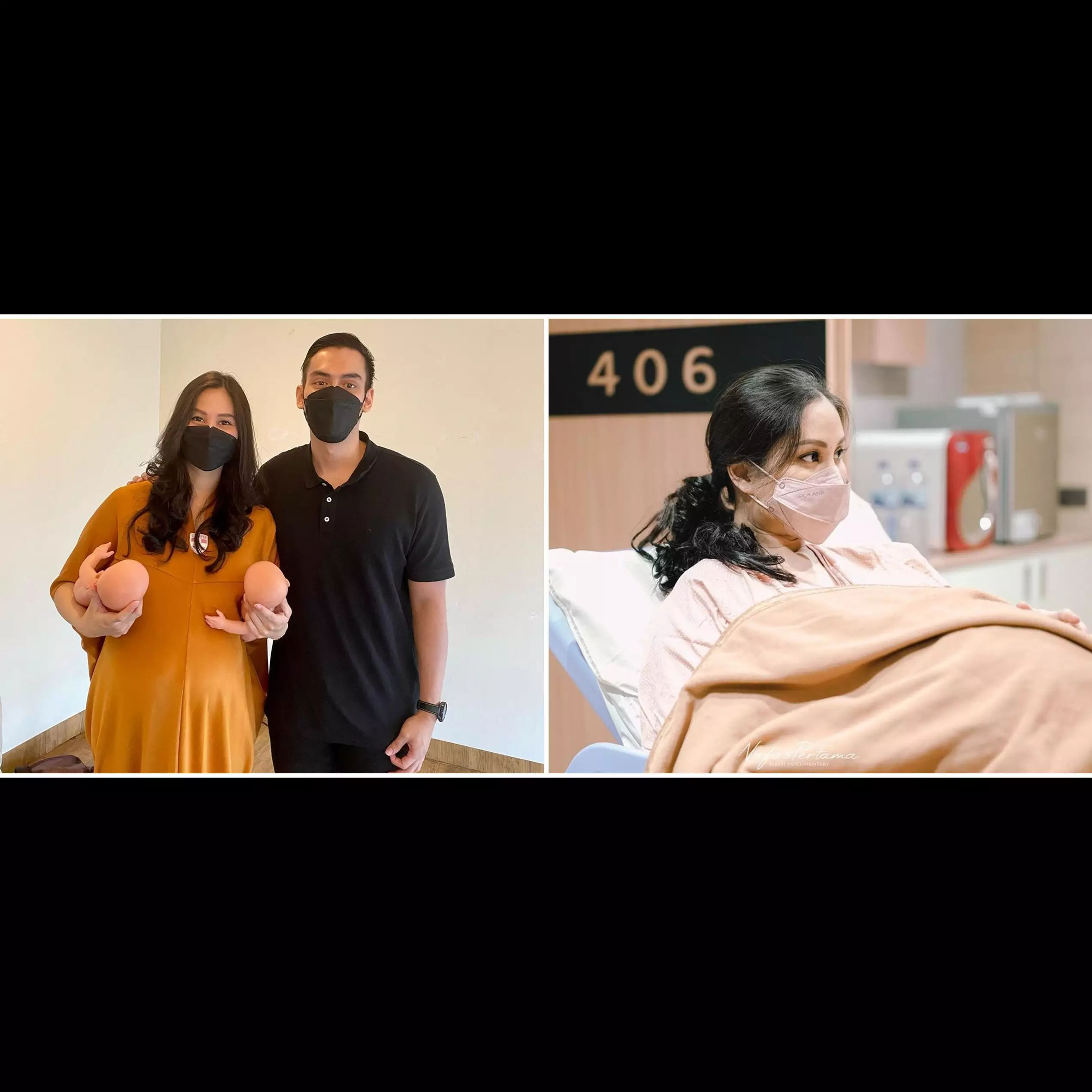 6 Momen kelahiran bayi kembar Talita Bachtiar, ipar Tasya Kamila