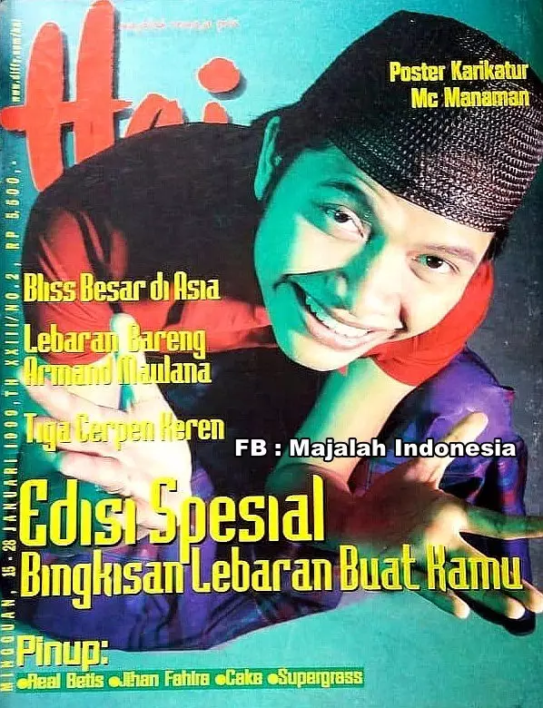 Armand Maulana model majalah © Facebook