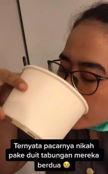 kisah wanita ditinggal nikah setelah nabung bersama TikTok