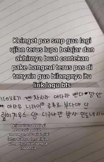cara contek unik pakai bahasa korea Berbagai sumber