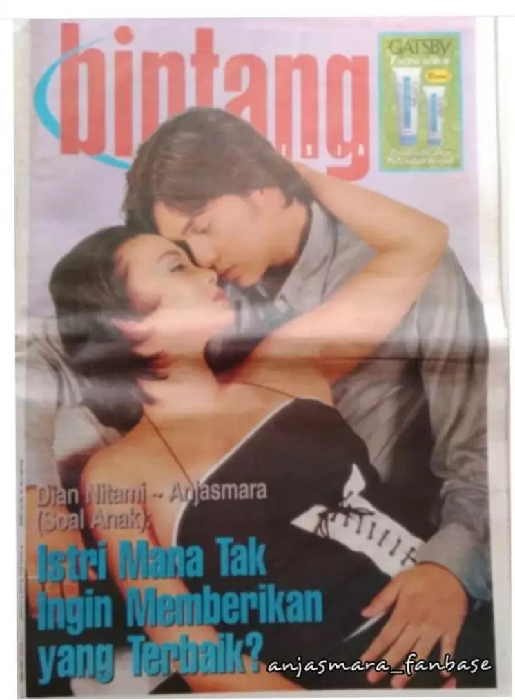 Potret lawas Anjasmara dan Dian Nitami saat masih muda dari berbagai sumber