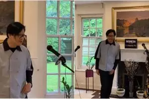 10 Momen Armand Maulana Lebaran di Inggris, kaget lihat sajian ketupat