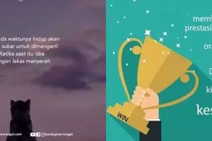 50 Kata-kata bijak optimistis penuh semangat, bikin pantang menyerah