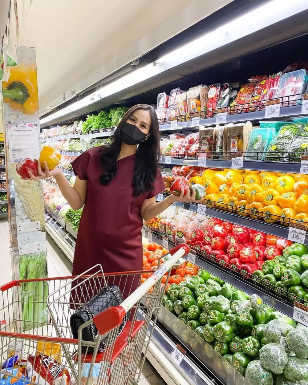 Potret perjalanan kehamilan Talita Bachtiar © Instagram/@talitawb