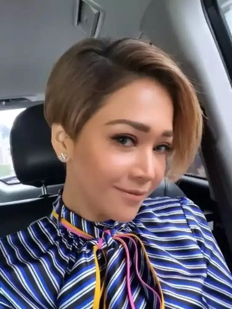 Transformasi gaya rambut Maia Estianty © 2021 brilio.net