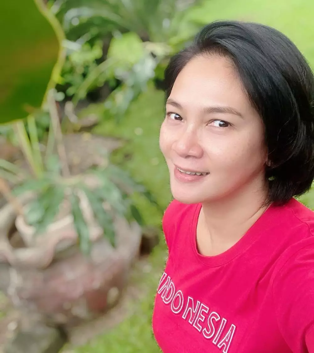 potret dian nitami tanpa makeup © instagram